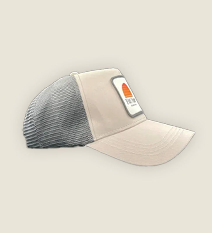 Flat Four Sun Burst Badged - Retro Trucker Cap