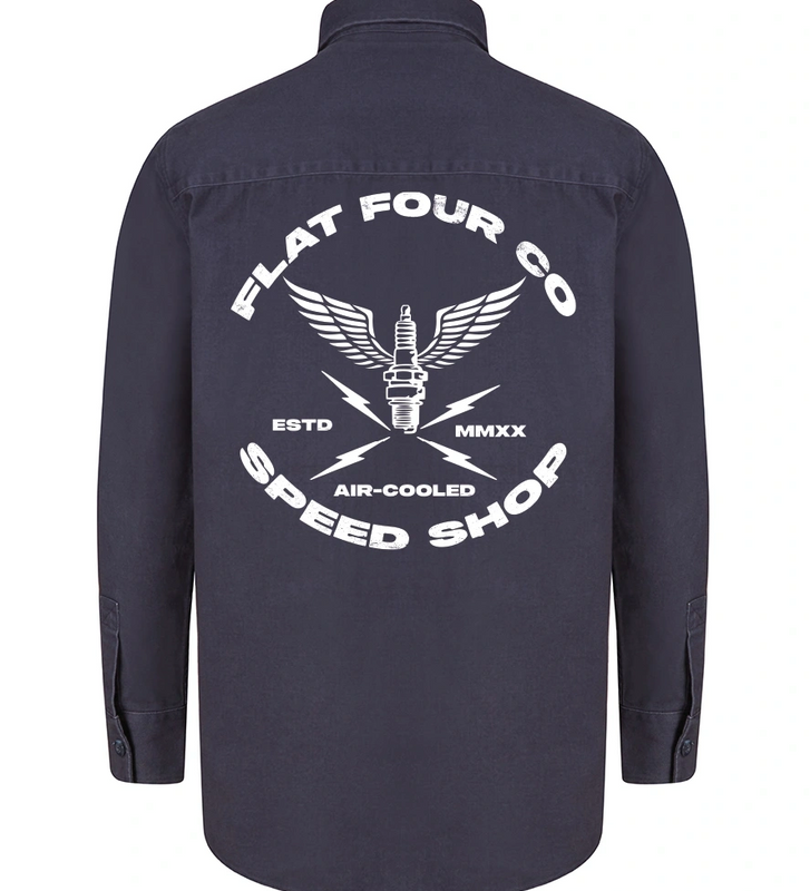 Flat Four Drill Overshirt