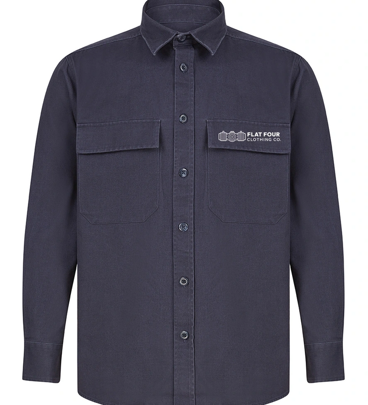 Flat Four Drill Overshirt
