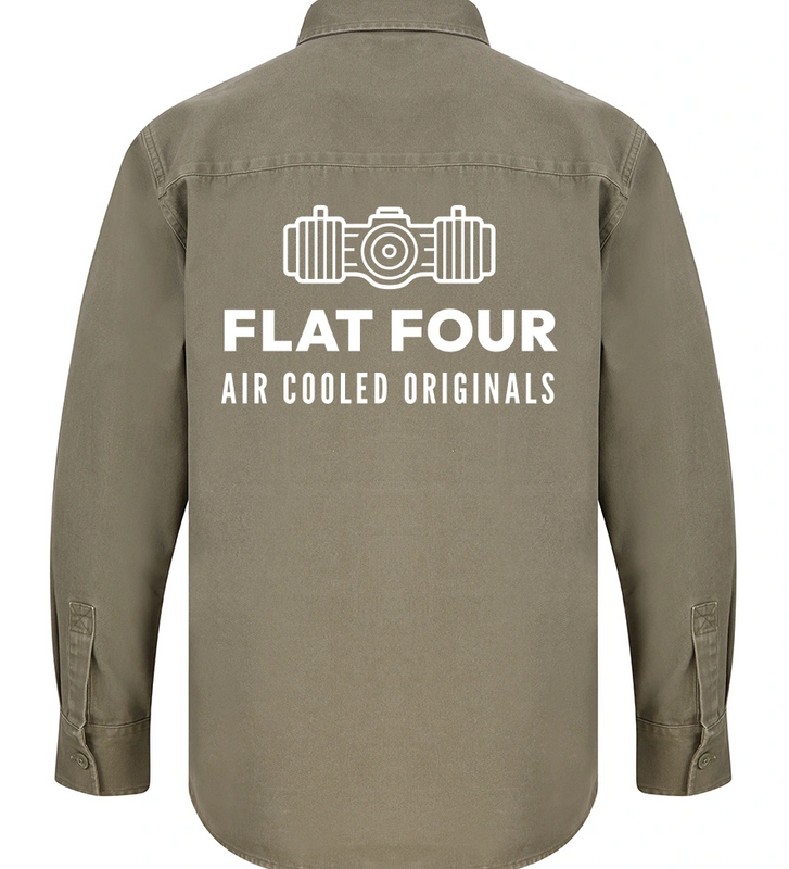 Flat Four Drill Overshirt
